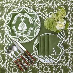 Mrs. Alice Olive Pheasant Tablecloth< Tablecloths