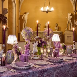 Mrs. Alice Pagoda Lilac Linen Napkins (Set of 4)< Napkins