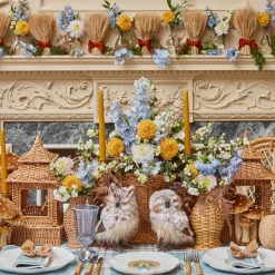 Mrs. Alice Pair of Tawny Owls< Autumn Decorations