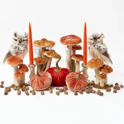 Mrs. Alice Pair of Tawny Owls< Autumn Decorations