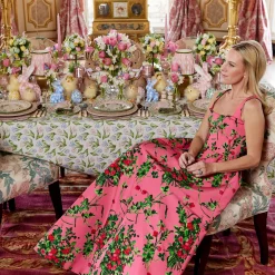 Mrs. Alice Pastel Tulip Tablecloth< Tablecloths