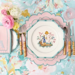 Mrs. Alice Patricia Bamboo Dinner Plates (Set of 4)< Summer Crockery | Dinner Plates