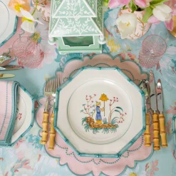 Mrs. Alice Patricia Bamboo Dinner Plates (Set of 4)< Summer Crockery | Dinner Plates