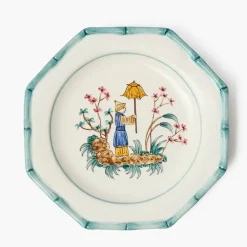 Mrs. Alice Patricia Bamboo Dinner Plates (Set of 4)< Summer Crockery | Dinner Plates