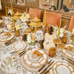 Mrs. Alice Petal Bamboo Starter Plate (Set of 4)< Summer Crockery | Starter Plates