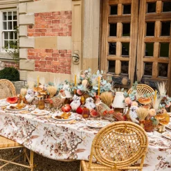 Mrs. Alice Pheasant & Flora Tablecloth< Tablecloths