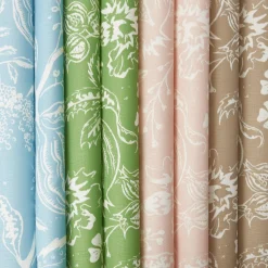 Mrs. Alice Pink Chelsea Square Fabric< Serena Fresson Fabrics
