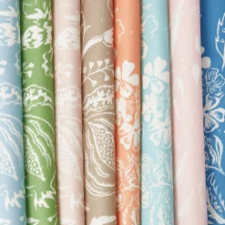 Mrs. Alice Pink Chelsea Square Fabric< Serena Fresson Fabrics