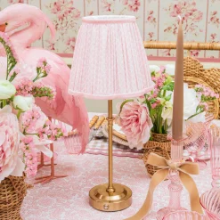 Mrs. Alice Pink Lotus Lampshade (18cm)< Lampshades