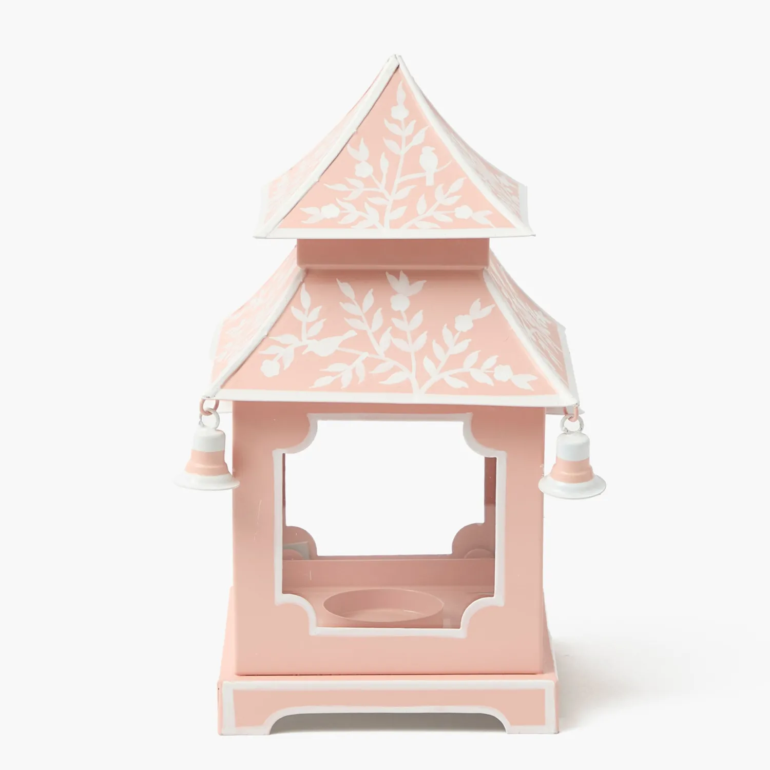 Mrs. Alice Pink Mini Chinoiserie Pagoda Lanterns (Pair)< Summer Candleware | Year-round Decorations