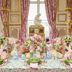 Mrs. Alice Pink Pia Woven Placemats (Set of 4)< Placemats