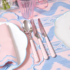 Mrs. Alice Pink Polka Dot Cutlery (5 piece)< Cutlery Sets