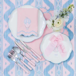 Mrs. Alice Pink Polka Dot Cutlery (5 piece)< Cutlery Sets