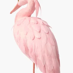 Mrs. Alice Pink Saskia Stork (Pair) - 60cm< Spring Decorations