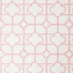 Mrs. Alice Pink Shaded Bamboo Fabric< Serena Fresson Fabrics