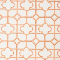 Mrs. Alice Pink Shaded Bamboo Fabric< Serena Fresson Fabrics