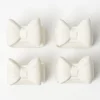 Mrs. Alice Porcelain Bow Napkin Rings (Set of 4)< Napkin Rings & Bows