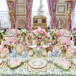 Mrs. Alice Porcelain Bow Napkin Rings (Set of 4)< Napkin Rings & Bows