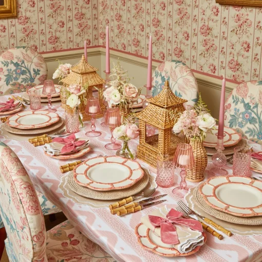 Mrs. Alice Pretty In Pink Candlescape< Candles | Candlescapes