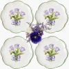 Mrs. Alice Purple Tulip Dinner Plates (Set of 4)< Dinner Plates | Crockery Sets