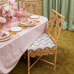 Mrs. Alice Putty Ikat Seat Pad Cushions (Set of 4)< Cushions