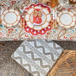 Mrs. Alice Putty Ikat Seat Pad Cushions (Set of 4)< Cushions