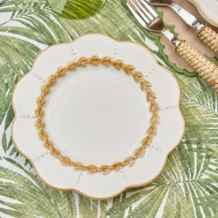Mrs. Alice Putty Laurel Dinner & Starter Plates (Set of 8)< Summer Crockery | Crockery Sets