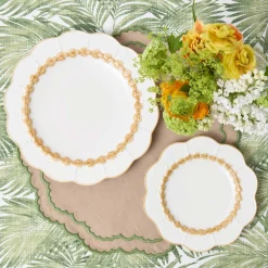 Mrs. Alice Putty Laurel Starter Plates (Set of 4)< Summer Crockery | Starter Plates