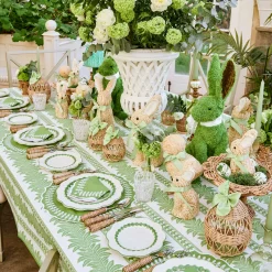 Mrs. Alice Raffia Rabbit Family< Spring Decorations