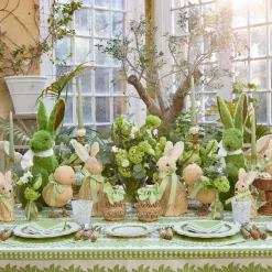 Mrs. Alice Raffia Rabbit Family< Spring Decorations