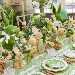 Mrs. Alice Raffia Rabbit Family< Spring Decorations