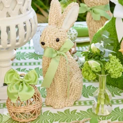 Mrs. Alice Raffia Rabbit Family< Spring Decorations