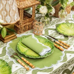 Mrs. Alice Raffia Water Glasses (Set of 4)< Summer Glassware | Glasses