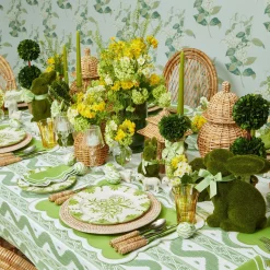 Mrs. Alice Rattan Ginger Jar< Year-round Decorations | Spring Decorations