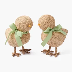 Mrs. Alice Rattan Meadow Decoration Set< Spring Decorations