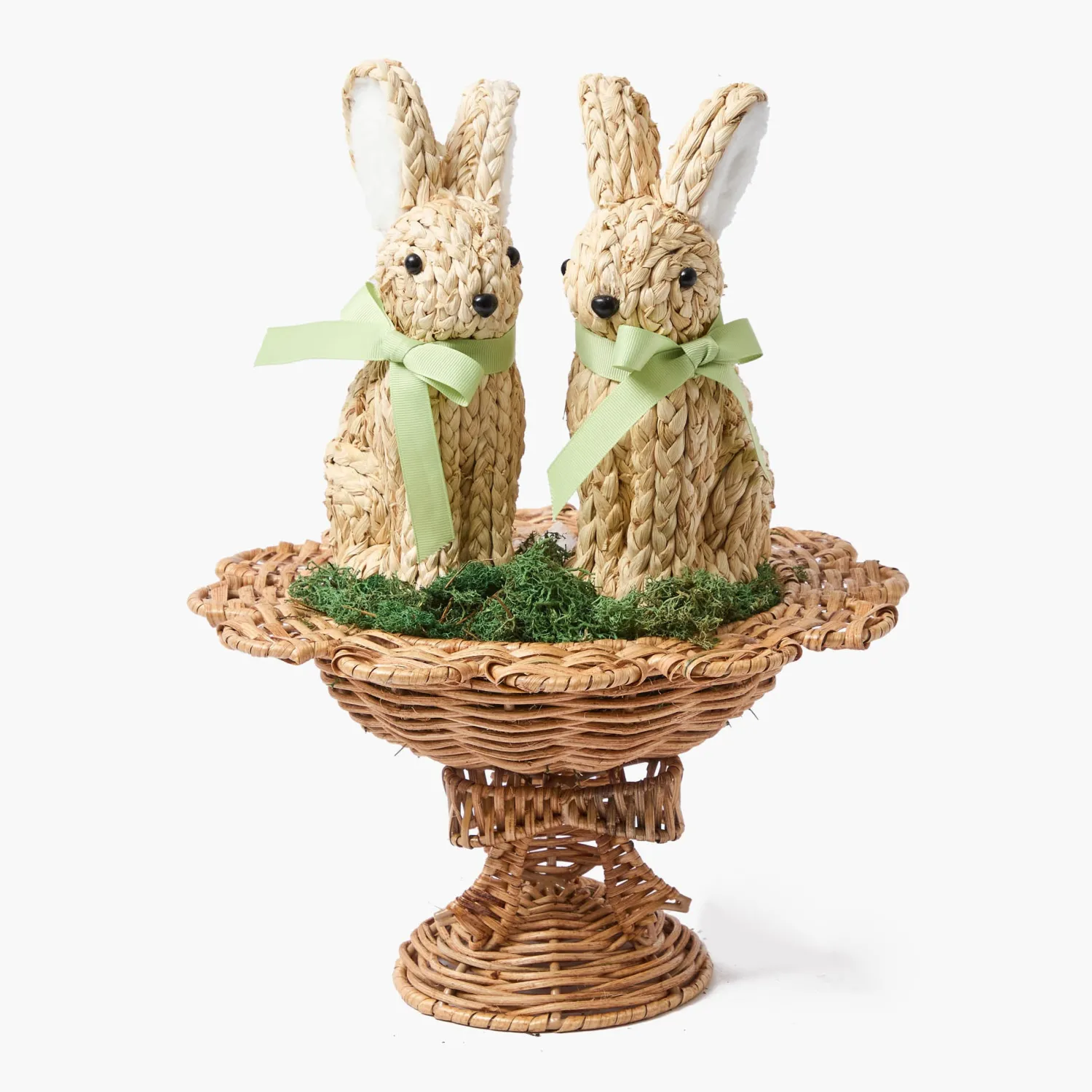 Mrs. Alice Rattan Meadow Decoration Set< Spring Decorations