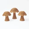 Mrs. Alice Rattan Mushroom Family< Year-round Decorations | Autumn Decorations