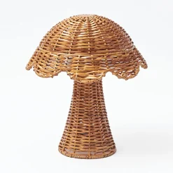 Mrs. Alice Rattan Mushroom Family< Year-round Decorations | Autumn Decorations