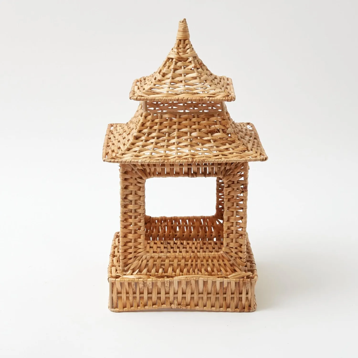 Mrs. Alice Rattan Pagoda Lantern< Year-round Decorations | Spring Decorations