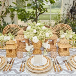 Mrs. Alice Rattan Pagoda Lantern< Year-round Decorations | Spring Decorations