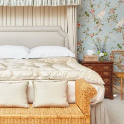 Mrs. Alice Rattan Tissue Box Holder< For The Rattan Lover | For The Homemaker