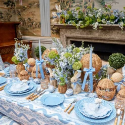 Mrs. Alice Rattan Woven Egg Family< Spring Decorations