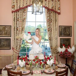 Mrs. Alice Ronnie the Rooster (Pair) - 30cm< Spring Decorations