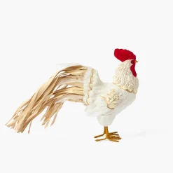 Mrs. Alice Ronnie the Rooster (Pair) - 30cm< Spring Decorations