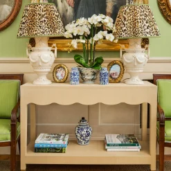 Mrs. Alice Round Chinoiserie Ginger Jars (Pair)< Spring Decorations | For The Homemaker