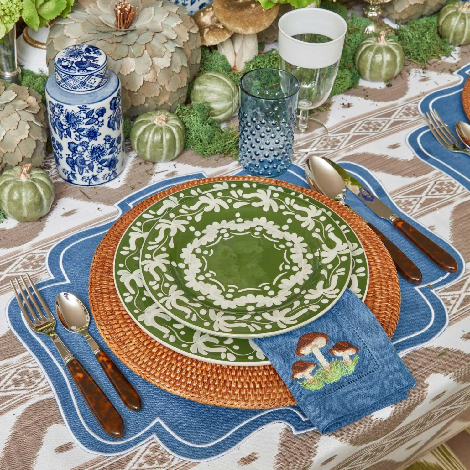 Mrs. Alice Round Chinoiserie Ginger Jars (Pair)< Spring Decorations | For The Homemaker