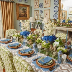 Mrs. Alice Round Chinoiserie Ginger Jars (Pair)< Spring Decorations | For The Homemaker