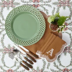 Mrs. Alice Sage Basketweave Dinner Plate< Dinner Plates