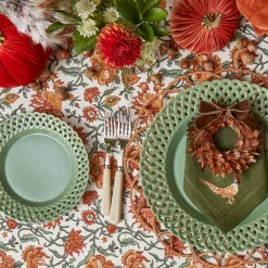 Mrs. Alice Sage Basketweave Starter Plate< Starter Plates