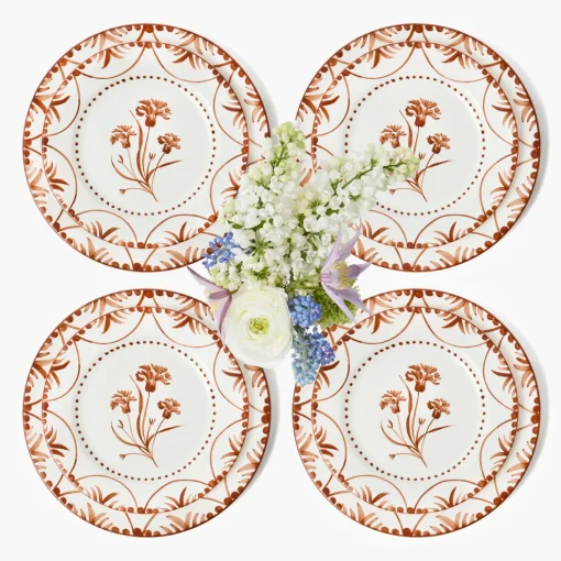 Mrs. Alice Santa Kristina Dinner & Starter Plates (Set of 8)< Summer Crockery | Crockery Sets